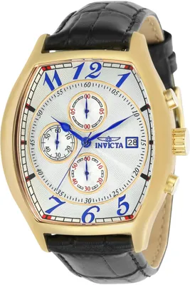 Produktbild von Invicta Specialty 14330 Herrenuhr - Quarzwerk - Edelstahl mit weißem Zifferblatt - 43 mm