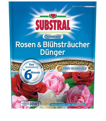 Immagine prodotto di SUBSTRAL Concime a lenta cessione per rose e piante da fiore 1,5 kg - 75040