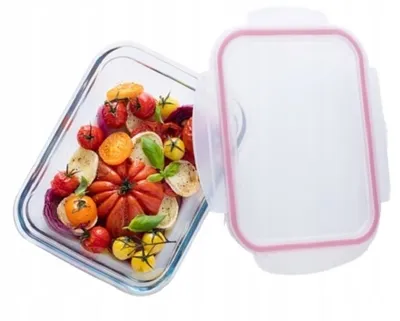 Obrázok produktu pre Pyrex COOK&CLICK 0,8 l Tepelne odolná, vzduchotesná sklenená nádoba s tesnením