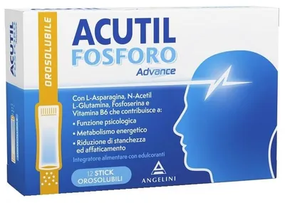 Immagine prodotto di Acutil Fosforo Advance 12 Stick Orosolubili