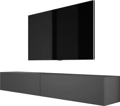 Obrázok produktu pre SKRÍŇ NA TELEVÍZIU: antracitová, (2 x 100 cm) x 34 x 32 cm