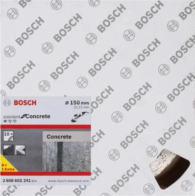 Produktbild von Diamanttrennscheibe Standard for Concrete, 150 x 22,23 x 2 x 10 mm, 10er-Pack
