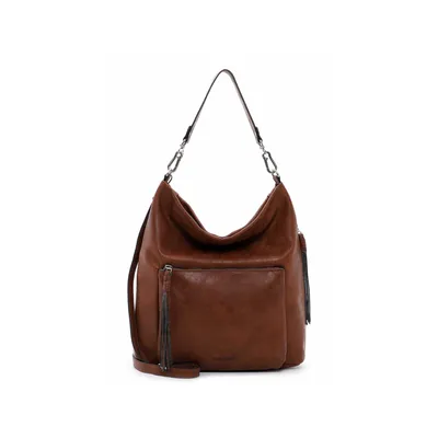 Image de SURI FREY sac shopper sac à épaule Lotty Crossover Bag Cognac brun