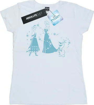 Produktbild von Disney - "Frozen" T-Shirt für Damen BI22042 (S) (Weiß)