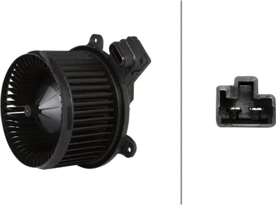 Produktbild von Innenraumgebläse 12 V 192 W 2-polig HELLA für u.a. MITSUBISHI OUTLANDER