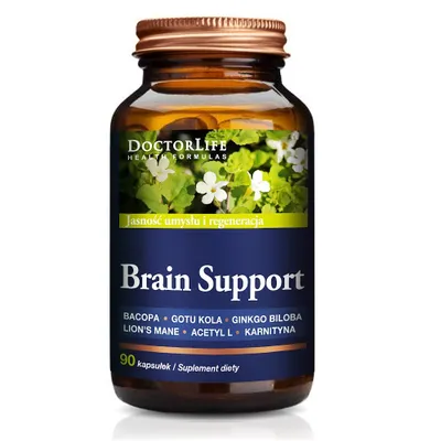 Productafbeelding van Doctor Life hersenbooster voor mentale helderheid en regeneratie, 90 capsules.