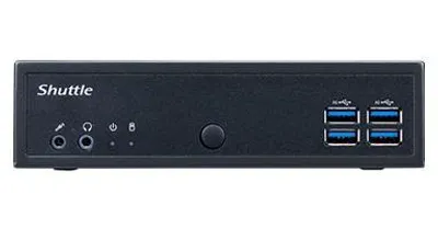 Obrázok produktu pre Shuttle DL40N, Počítač s objemom 1,35 l, Mini PC Barebone, DDR5-SDRAM, PCI Express, Serial ATA III, Ethernet / LAN pripojenie, 65 W