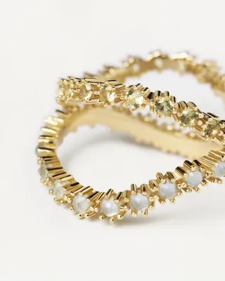 Produktbild von PDPAOLA Ring KARA Sterlingsilber gold