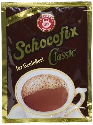 Produktbild von Teekanne Schokofix Tassenportion kakaohaltiges Getränkepulver 25g