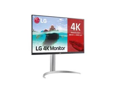 Obrázek produktu pro LG 27UP85NP-W, 68,6 cm (27"), 3840 x 2160 px, 4K Ultra HD, LED, 5 ms, Stříbrná