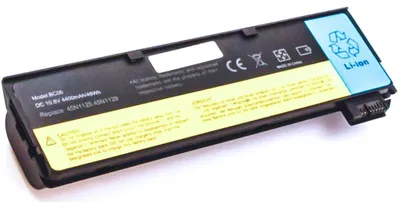 Produktbild von Akku für Lenovo 45N1735 Li-Ion 10,8 Volt 4400 mAh schwarz.