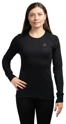 Zdjęcie produktu dla Koszulka termiczna damska Odlo Active Warm BI Top Crew Neck Ls Women czarna XL