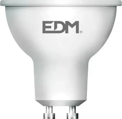 Immagine prodotto di Lampadina LED GU10 da 8 W, 4000 K – Edm: illuminazione naturale, potente ed economica - Edm