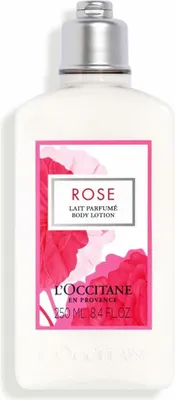 Obrázok produktu pre L'Occitane Rose, Mlieko, Ženy, Hydratačný, Výživný, Zmäkčovadlo, Univerzálna pleť, 250 ml, ružový olej