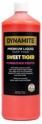 Productafbeelding van Dynamite Baits Vloeibare karpervoeding: Sweet Tiger, Forbidden Fruits, 1 liter