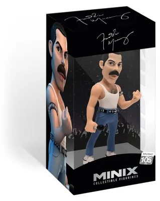 Produktbild von Sammlerfigur Freddie Mercury – 12 cm – PVC – Offiziell lizenziert
