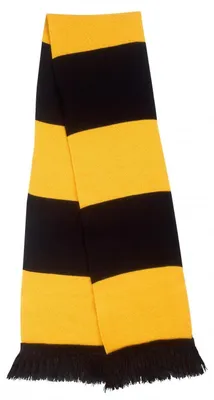 Image de Écharpe thermique d'hiver pour homme Result / Écharpe tricotée / Écharpe FK662 (taille unique) (noir/or)