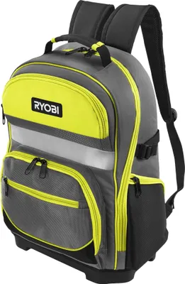 Produktbild von Ryobi RSSBP1 Werkzeugrucksack, Kapazität 20 kg, 340 x 490 x 190 mm, 1,0 kg Polyester