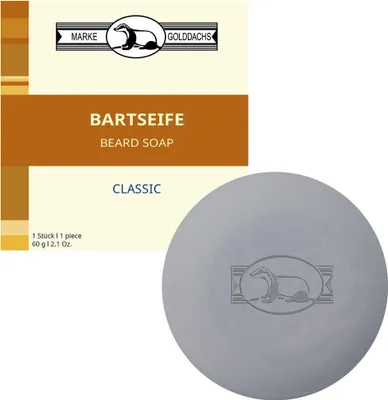 Produktbild von Golddachs Bartpflege Bartseife Classic (60 g)