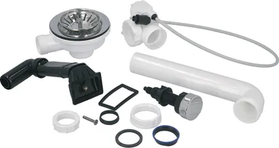 Produktbild von Blanco Nachrüstset Ablauffernbedienung für Favos Silranit Puradur silber 224661