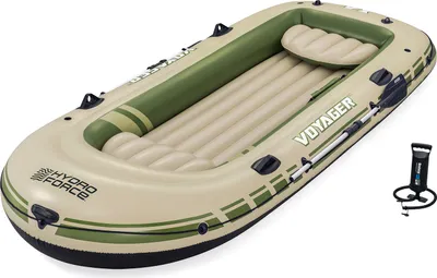 Produktbild von Bestway® Hydro Force® Schlauchboot Komplett-Set Voyager™ X4 350 x 145 x 49 cm