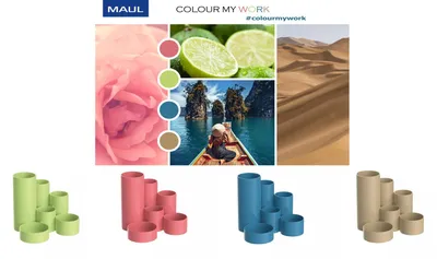 Immagine prodotto di MAUL astuccio per matite MAULtubo in plastica 15,3 x 15,2 x 12,6 cm blu