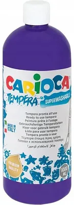 Produktbild von Carioca TEMPERA Schulmalfarbe 1000ml Violett