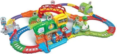 Obrázek produktu pro Železniční hračka, VTech Tut Tut Bolides Super Circuit, vlak Adam, vícebarevný, 1–5 let