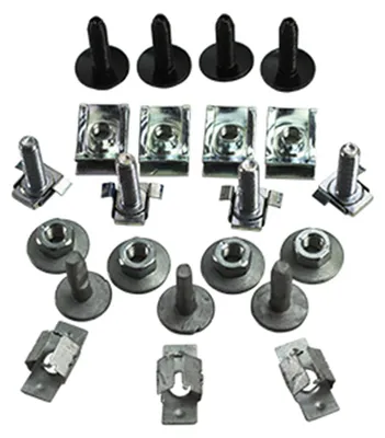 Productafbeelding van TarosTrade 29-0207-N-83655: Motorafdekking bevestigingsset, diesel