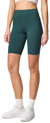Produktbild von Merry Style Damen Kurze Leggings aus Baumwolle MS10-200 (Smaragdgrün, S)