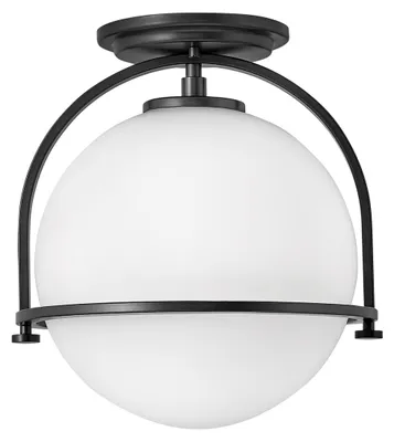 Produktbild von Elstead Somerset Deckenleuchte E27 Schwarz Opal
