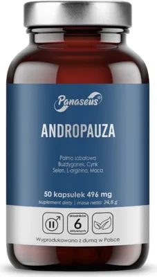 Produktbild von Panaseus Andropauza (50 Kapseln) BI9299