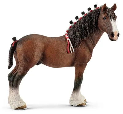 Image de Schleich - Figurines animales, Cheval hongre Clydesdale ; 13808