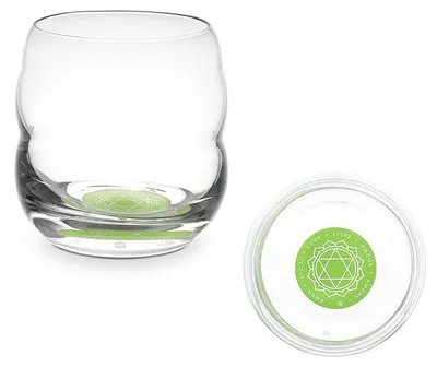 Produktbild von Trinkglas Mythos Chakra Herz/Affirmation Liebe 0,25l - bleifreies Glas