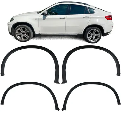 Produktbild von Radlauf Kotflügel Verbreiterung Radlaufblenden für BMW X6 E71 2008-2014