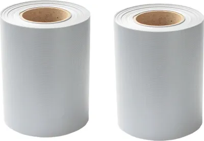 Obrázek produktu pro Clanmacy PVC pásy z dvojitého drátěného pletiva proti větru 140 m světle šedá