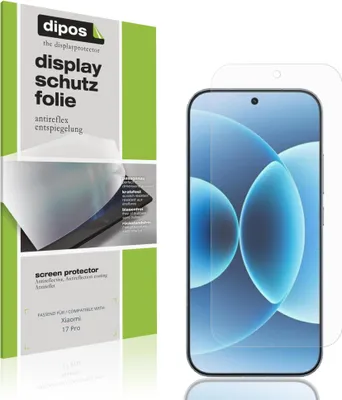 Immagine prodotto di 4x Pellicola Protettiva per Xiaomi 17 Pro Protezione Schermo Antiriflesso dipos