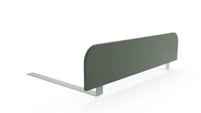 Produktbild von regalik Bettgitter Rausfallschutz Kinderbett 90x20 cm – Grün Stabile Absturzsicherung ohne Bohren – Einfache Montage unter der Matratze