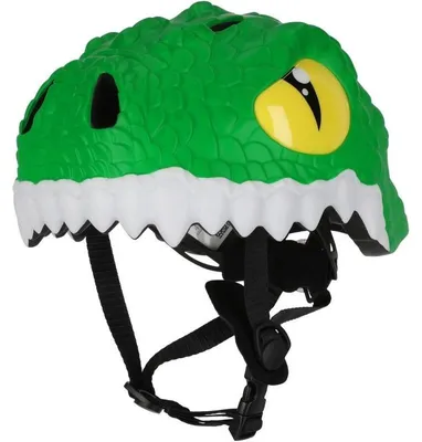 Immagine prodotto di Casco da bicicletta "Crazy Safety Crocodile", verde, taglia 54-59