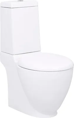 Produktbild von Keramik-Toilette Abgang Horizontal Weiß