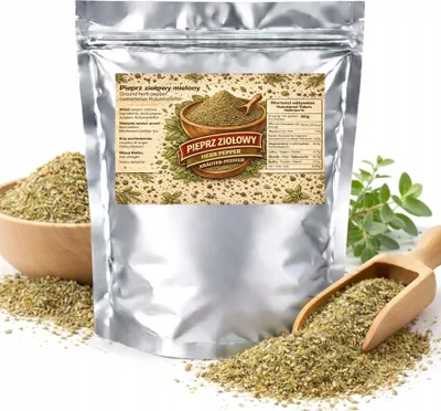 Zdjęcie produktu dla Pieprz Ziołowy Mielony - Intensywny Aromat Premium Do Mięs I Warzyw 500G