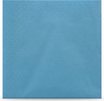 Produktbild von Tafel-Servietten | 250 Stück | hellblau | 3-lagig, 33 x 33 cm | für jeden Anlass