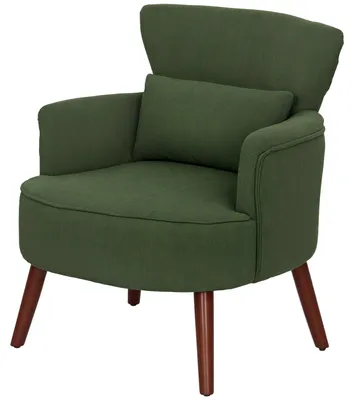 Produktbild von HOMCOM Sessel Loungesessel mit Armlehnen, Relaxsessel mit Kissen Cordoptik