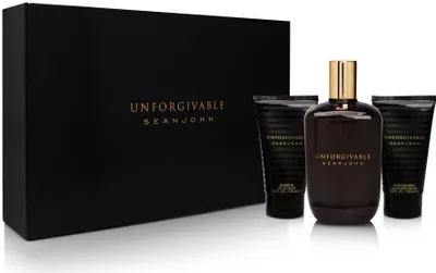 Produktbild von Unforgivable by Sean John 3 Teile Set 125 ml Edt Spray + 100 ml After Shave