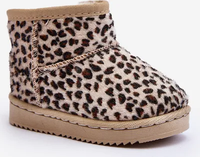 Produktbild von Gefütterte Kinder Schneestiefel Beige Gooby 36