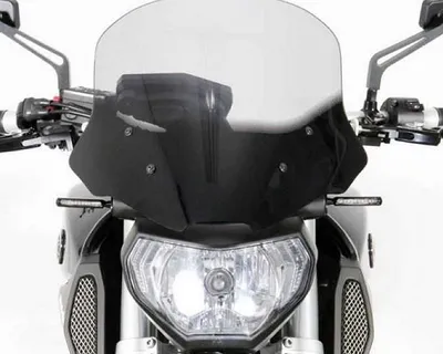 Zdjęcie produktu dla Przednia szyba MRA touring NTM smoke grey z ABE do Yamaha MT-09