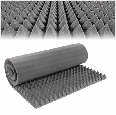Produktbild von Bitmat Piramida Akustikschaumstoff 6 cm Pyramidenprofil Studio