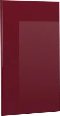 Produktbild von Küchenfront Vicco R-Line Rot Hochglanz 36.4 x 59 cm Möbelfront für den Eckhängeschrank, Model 41243