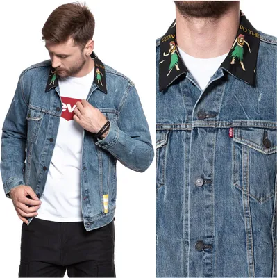 Produktbild von LEVI'S Herren, Jeansjacke TRUCKER JEANS HULAHULA, XXL, Blau, jeansmantel, , jeansjacken