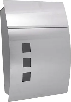 Immagine prodotto di Cassetta postale in acciaio inox, semicircolare